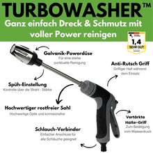Lade das Bild in den Galerie-Viewer, Turbowasher Set - Power-Hochdruckreiniger + Seifenbehälter
